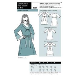 Onion 2026 Kjole/tunika med indsats